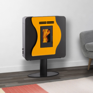 Poêle à Granulés Etanche EMAFLAM LUNA 6 kW