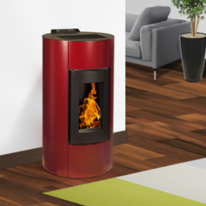 Poêle à Granulés Etanche – EMAFLAM NALA Bordeaux – 8.9 kW