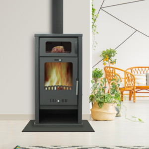 Poêle à bois avec four – BELLEZA Deluxe F Luxe – 7.5 kW